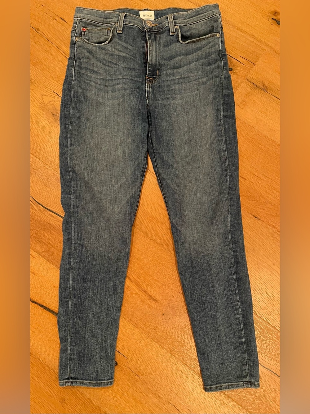 Hudson Blair high rise super skinny ankle Jeans Women's